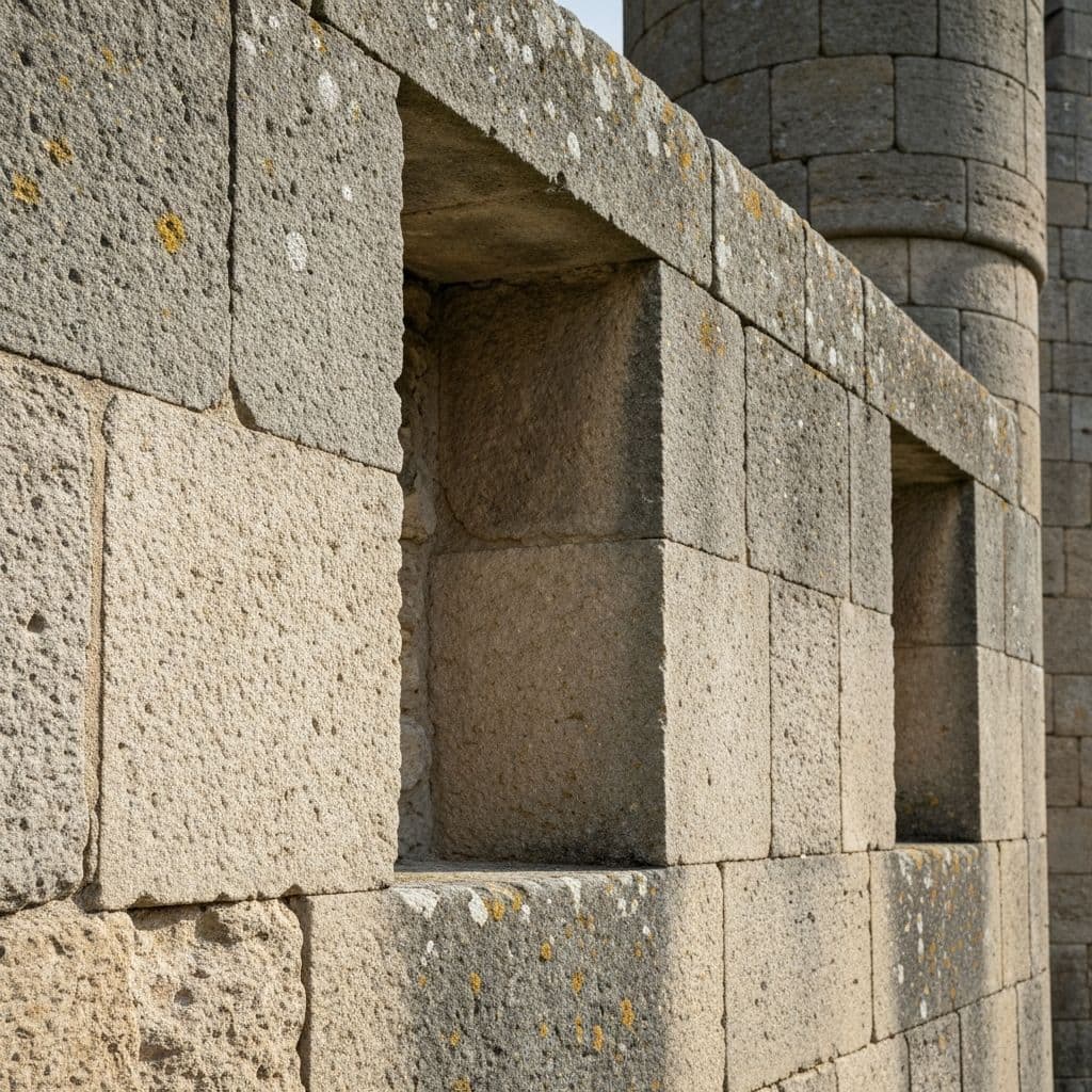 Mur en briques rouges texture gros plan